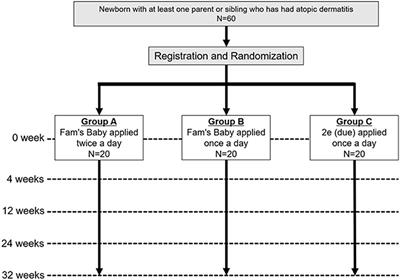 Effective Primary Prevention of Atopic Dermatitis in High-Risk Neonates via Moisturizer Application: Protocol for a Randomized, Blinded, Parallel, Three-Group, Phase II Trial (PAF Study)